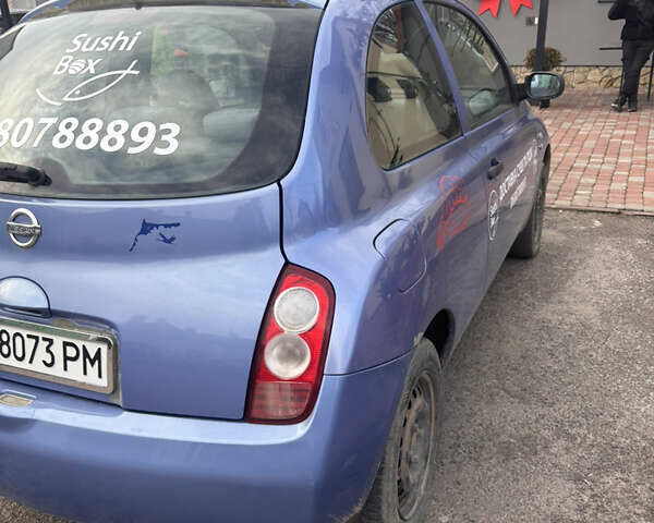 Синий Ниссан Микра, объемом двигателя 1.24 л и пробегом 335 тыс. км за 2500 $, фото 2 на Automoto.ua