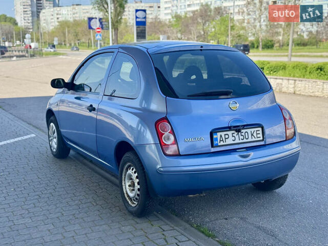 Синий Ниссан Микра, объемом двигателя 1.2 л и пробегом 160 тыс. км за 3300 $, фото 4 на Automoto.ua