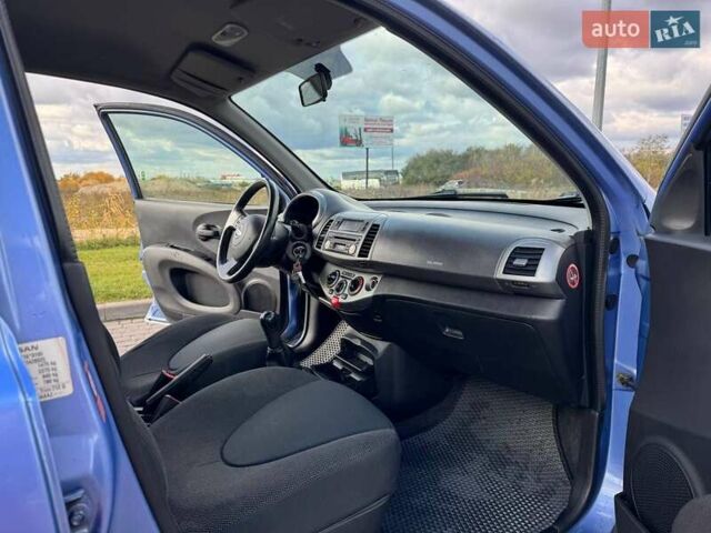 Синий Ниссан Микра, объемом двигателя 1.2 л и пробегом 223 тыс. км за 3000 $, фото 24 на Automoto.ua