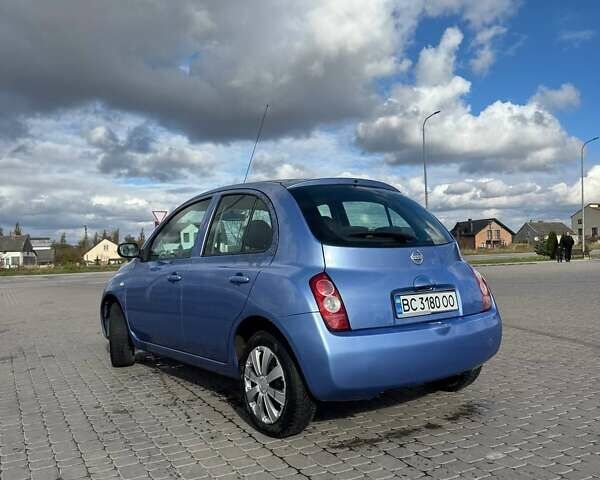 Синий Ниссан Микра, объемом двигателя 1.2 л и пробегом 223 тыс. км за 3000 $, фото 1 на Automoto.ua