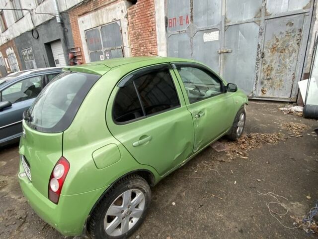 Зеленый Ниссан Микра, объемом двигателя 1.4 л и пробегом 190 тыс. км за 2100 $, фото 2 на Automoto.ua