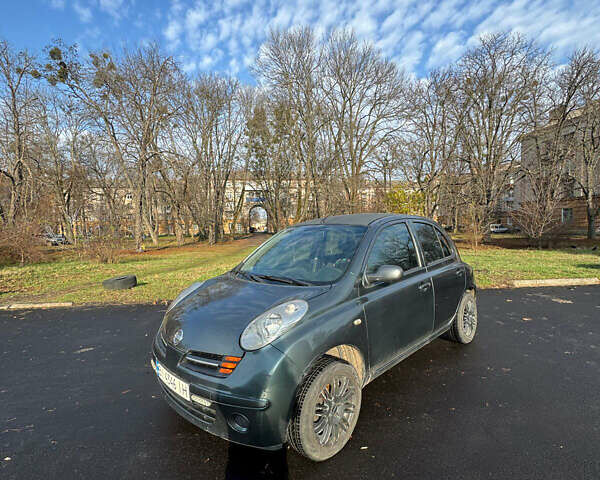 Зеленый Ниссан Микра, объемом двигателя 1.24 л и пробегом 186 тыс. км за 4000 $, фото 1 на Automoto.ua
