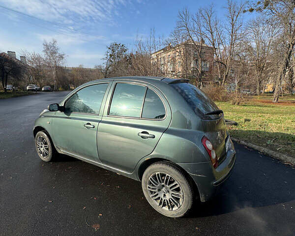 Зеленый Ниссан Микра, объемом двигателя 1.24 л и пробегом 186 тыс. км за 4000 $, фото 3 на Automoto.ua