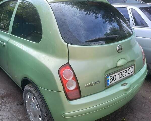 Зеленый Ниссан Микра, объемом двигателя 1.2 л и пробегом 180 тыс. км за 4000 $, фото 1 на Automoto.ua