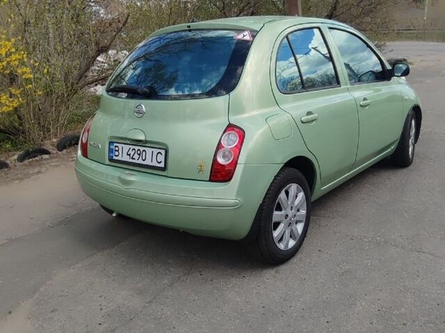 Зеленый Ниссан Микра, объемом двигателя 1.2 л и пробегом 170 тыс. км за 6200 $, фото 2 на Automoto.ua