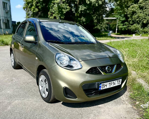 Зеленый Ниссан Микра, объемом двигателя 1.2 л и пробегом 64 тыс. км за 9500 $, фото 1 на Automoto.ua