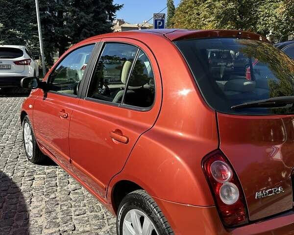 Помаранчевий Ніссан Мікра, об'ємом двигуна 1.39 л та пробігом 72 тис. км за 7500 $, фото 6 на Automoto.ua