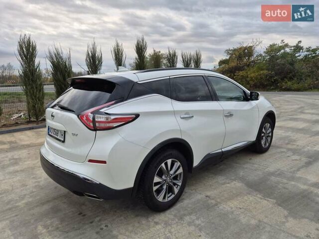 Белый Ниссан Мурано, объемом двигателя 3.5 л и пробегом 160 тыс. км за 14500 $, фото 5 на Automoto.ua