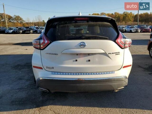 Белый Ниссан Мурано, объемом двигателя 3.5 л и пробегом 154 тыс. км за 1700 $, фото 5 на Automoto.ua