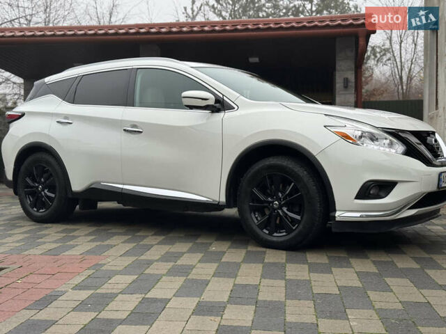 Белый Ниссан Мурано, объемом двигателя 3.5 л и пробегом 130 тыс. км за 13499 $, фото 66 на Automoto.ua