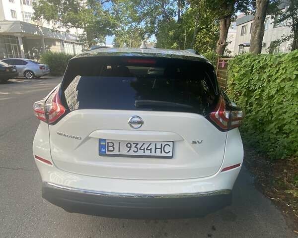 Белый Ниссан Мурано, объемом двигателя 3.5 л и пробегом 78 тыс. км за 15300 $, фото 2 на Automoto.ua
