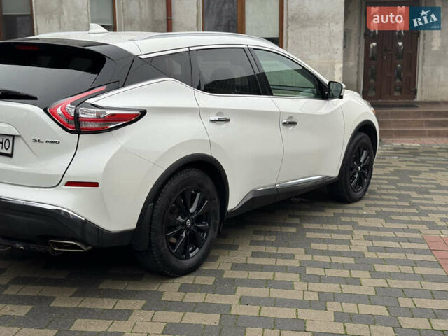 Белый Ниссан Мурано, объемом двигателя 3.5 л и пробегом 130 тыс. км за 13499 $, фото 16 на Automoto.ua