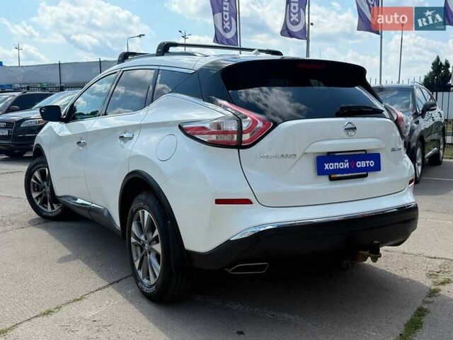 Белый Ниссан Мурано, объемом двигателя 3.5 л и пробегом 214 тыс. км за 13900 $, фото 3 на Automoto.ua