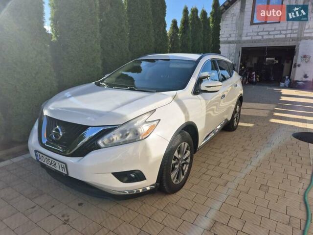 Белый Ниссан Мурано, объемом двигателя 3.5 л и пробегом 160 тыс. км за 14500 $, фото 24 на Automoto.ua