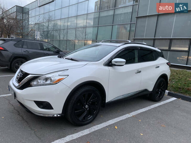 Белый Ниссан Мурано, объемом двигателя 3.5 л и пробегом 158 тыс. км за 13500 $, фото 1 на Automoto.ua