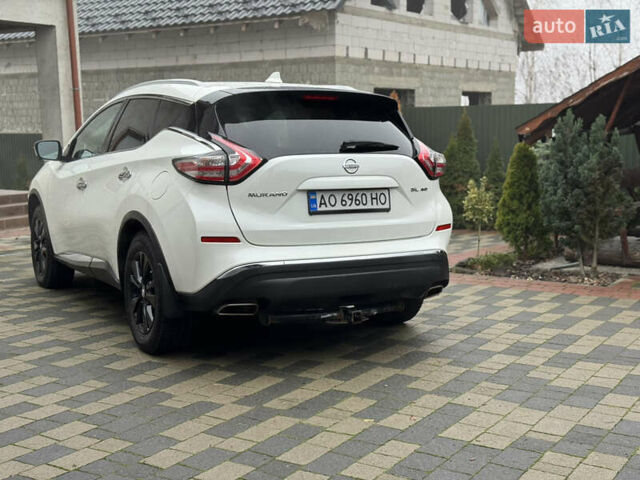 Белый Ниссан Мурано, объемом двигателя 3.5 л и пробегом 130 тыс. км за 13499 $, фото 57 на Automoto.ua