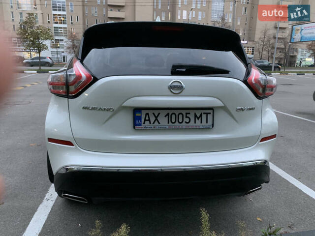 Белый Ниссан Мурано, объемом двигателя 3.5 л и пробегом 158 тыс. км за 13500 $, фото 3 на Automoto.ua