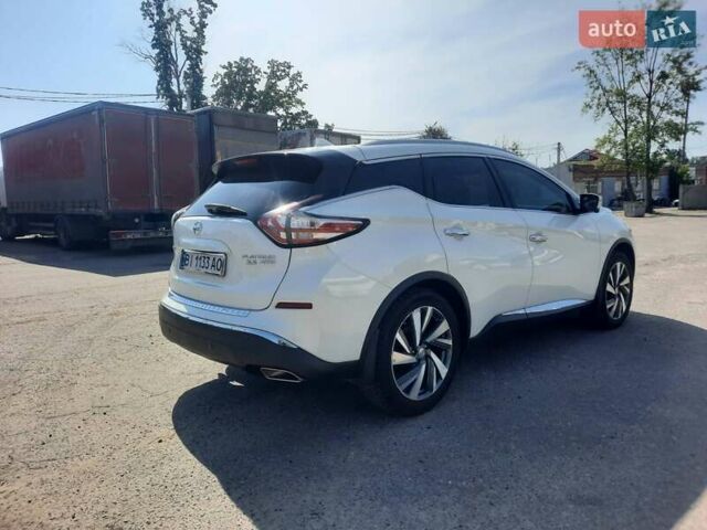 Белый Ниссан Мурано, объемом двигателя 3.5 л и пробегом 90 тыс. км за 19000 $, фото 21 на Automoto.ua