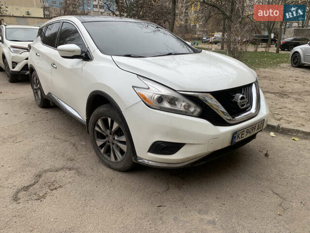 Белый Ниссан Мурано, объемом двигателя 3.5 л и пробегом 104 тыс. км за 12900 $, фото 1 на Automoto.ua