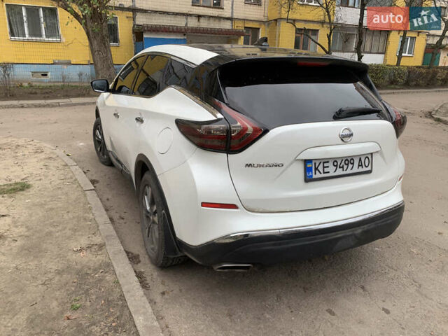 Белый Ниссан Мурано, объемом двигателя 3.5 л и пробегом 104 тыс. км за 12900 $, фото 3 на Automoto.ua