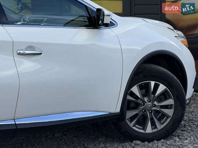 Белый Ниссан Мурано, объемом двигателя 3.5 л и пробегом 130 тыс. км за 15800 $, фото 30 на Automoto.ua