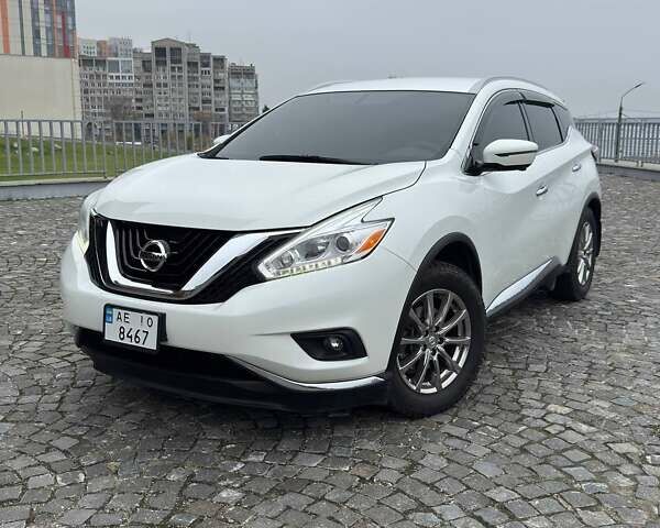 Белый Ниссан Мурано, объемом двигателя 3.5 л и пробегом 124 тыс. км за 15499 $, фото 5 на Automoto.ua