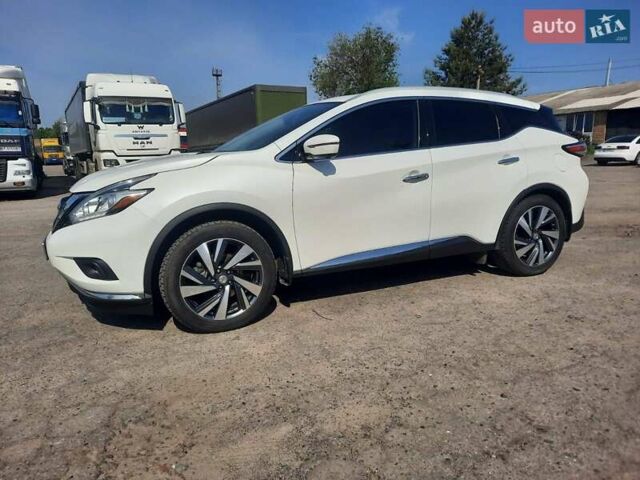 Белый Ниссан Мурано, объемом двигателя 3.5 л и пробегом 90 тыс. км за 19000 $, фото 28 на Automoto.ua