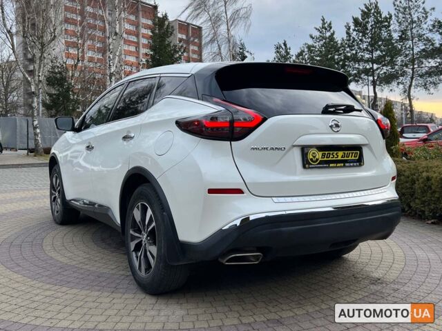 Белый Ниссан Мурано, объемом двигателя 3.5 л и пробегом 120 тыс. км за 16500 $, фото 4 на Automoto.ua