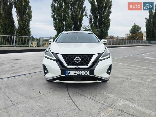 Белый Ниссан Мурано, объемом двигателя 3.5 л и пробегом 82 тыс. км за 21000 $, фото 1 на Automoto.ua