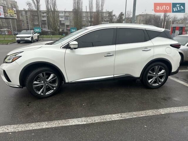 Белый Ниссан Мурано, объемом двигателя 3.5 л и пробегом 73 тыс. км за 27999 $, фото 1 на Automoto.ua