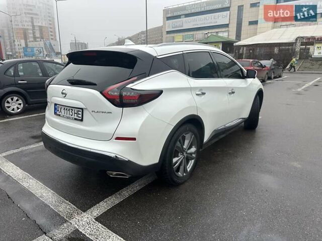 Белый Ниссан Мурано, объемом двигателя 3.5 л и пробегом 73 тыс. км за 27999 $, фото 6 на Automoto.ua