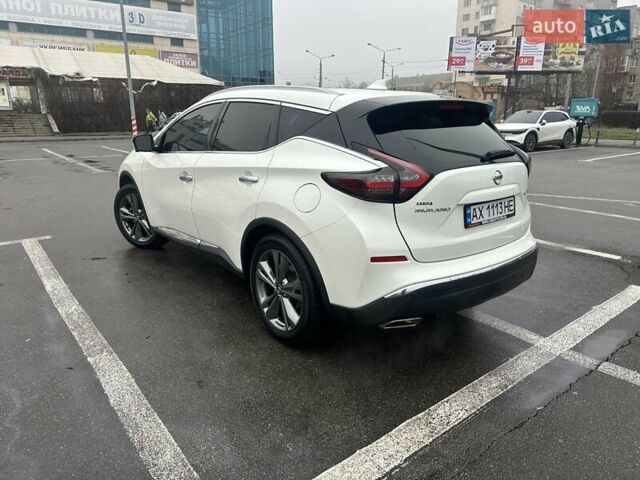 Белый Ниссан Мурано, объемом двигателя 3.5 л и пробегом 73 тыс. км за 27999 $, фото 7 на Automoto.ua