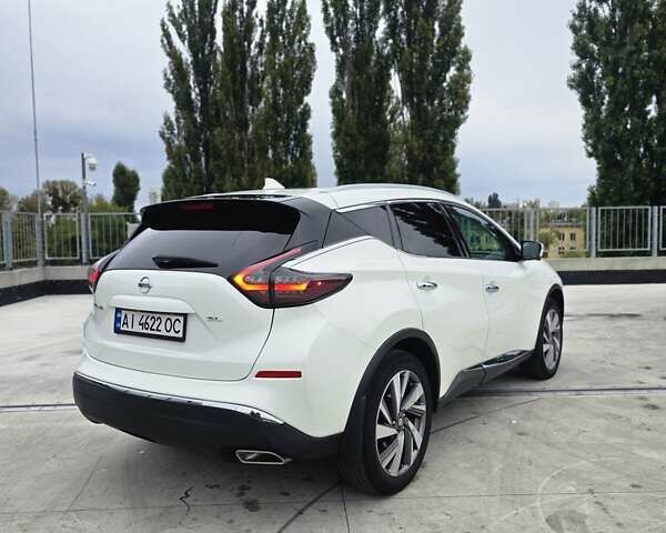 Белый Ниссан Мурано, объемом двигателя 3.5 л и пробегом 82 тыс. км за 21000 $, фото 3 на Automoto.ua