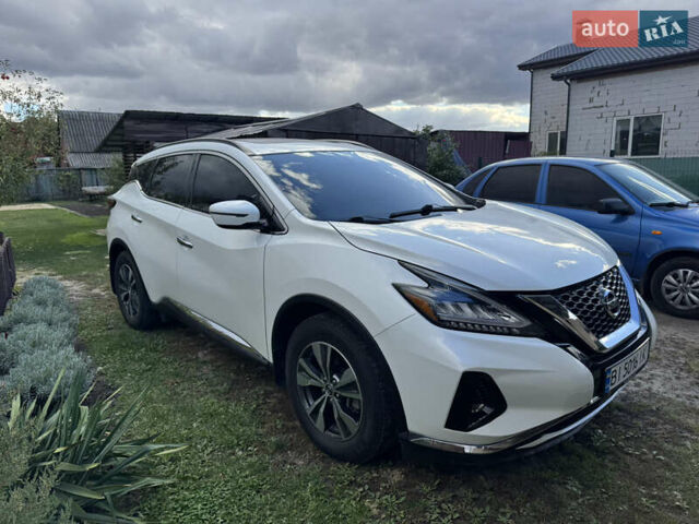 Белый Ниссан Мурано, объемом двигателя 3.5 л и пробегом 74 тыс. км за 20500 $, фото 6 на Automoto.ua