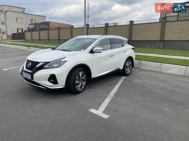 Белый Ниссан Мурано, объемом двигателя 3.5 л и пробегом 110 тыс. км за 18900 $, фото 1 на Automoto.ua