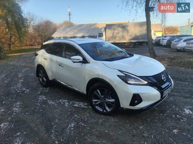 Белый Ниссан Мурано, объемом двигателя 3.5 л и пробегом 91 тыс. км за 22000 $, фото 1 на Automoto.ua