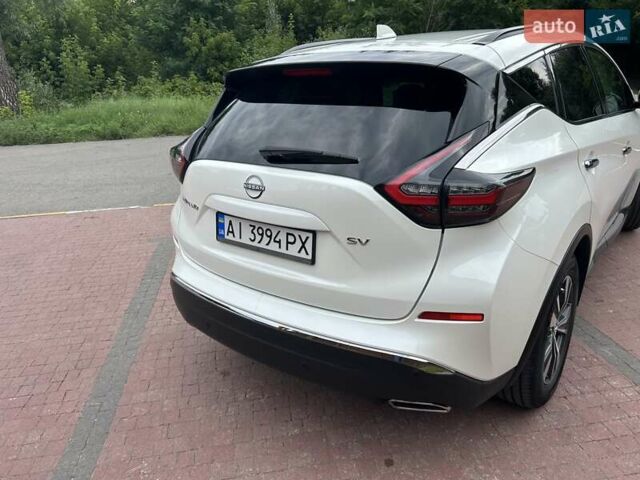Белый Ниссан Мурано, объемом двигателя 3.5 л и пробегом 43 тыс. км за 23500 $, фото 4 на Automoto.ua