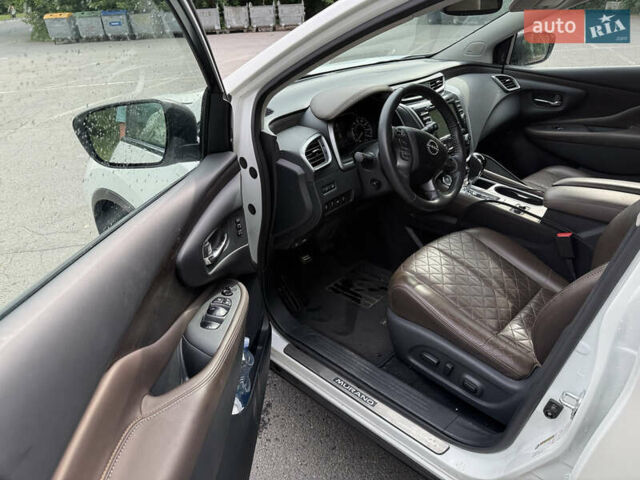 Білий Ніссан Мурано, об'ємом двигуна 3.5 л та пробігом 53 тис. км за 23000 $, фото 4 на Automoto.ua
