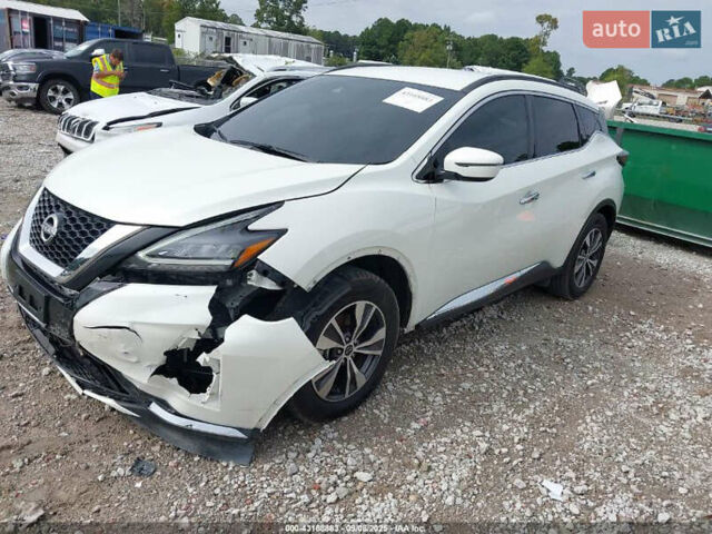 Белый Ниссан Мурано, объемом двигателя 3.5 л и пробегом 90 тыс. км за 12500 $, фото 5 на Automoto.ua