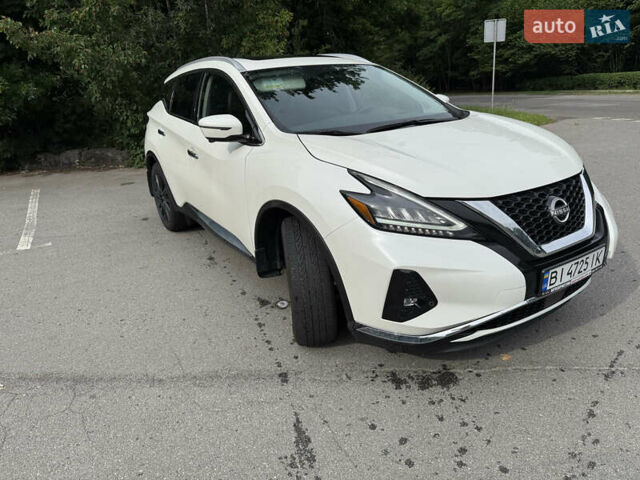 Білий Ніссан Мурано, об'ємом двигуна 3.5 л та пробігом 53 тис. км за 23000 $, фото 1 на Automoto.ua