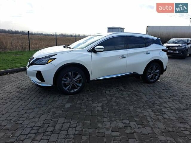 Белый Ниссан Мурано, объемом двигателя 3.5 л и пробегом 49 тыс. км за 27500 $, фото 4 на Automoto.ua