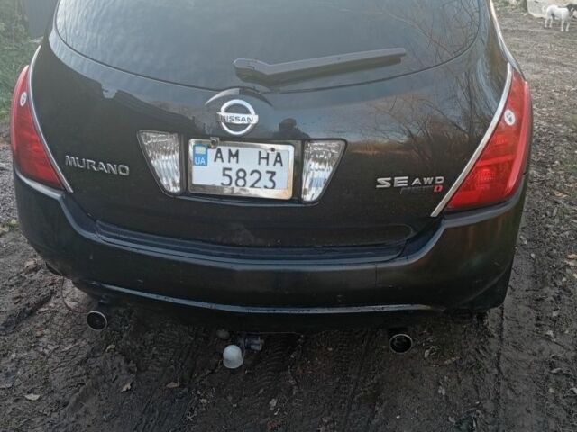 Черный Ниссан Мурано, объемом двигателя 3.5 л и пробегом 301 тыс. км за 4500 $, фото 2 на Automoto.ua