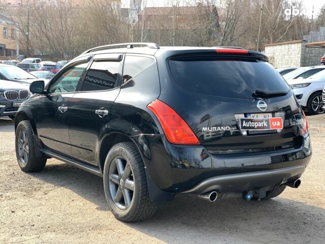 Черный Ниссан Мурано, объемом двигателя 3.5 л и пробегом 244 тыс. км за 7990 $, фото 6 на Automoto.ua
