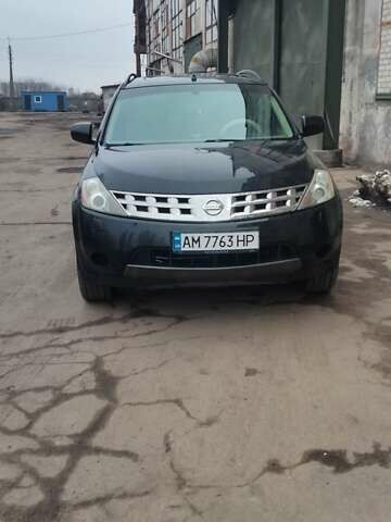 Черный Ниссан Мурано, объемом двигателя 3.5 л и пробегом 226 тыс. км за 5000 $, фото 3 на Automoto.ua