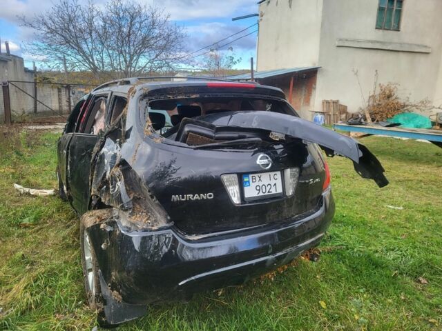 Черный Ниссан Мурано, объемом двигателя 3.5 л и пробегом 270 тыс. км за 2200 $, фото 1 на Automoto.ua