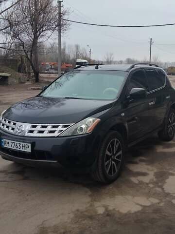 Черный Ниссан Мурано, объемом двигателя 3.5 л и пробегом 226 тыс. км за 5000 $, фото 5 на Automoto.ua