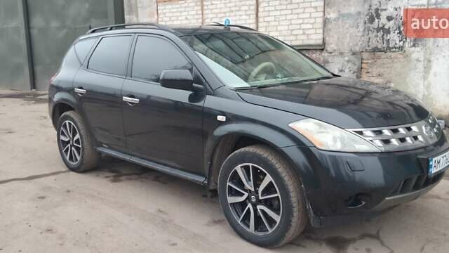 Черный Ниссан Мурано, объемом двигателя 3.5 л и пробегом 226 тыс. км за 5000 $, фото 4 на Automoto.ua