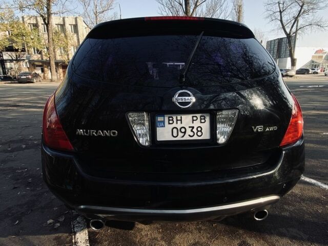 Черный Ниссан Мурано, объемом двигателя 3.5 л и пробегом 175 тыс. км за 6500 $, фото 3 на Automoto.ua
