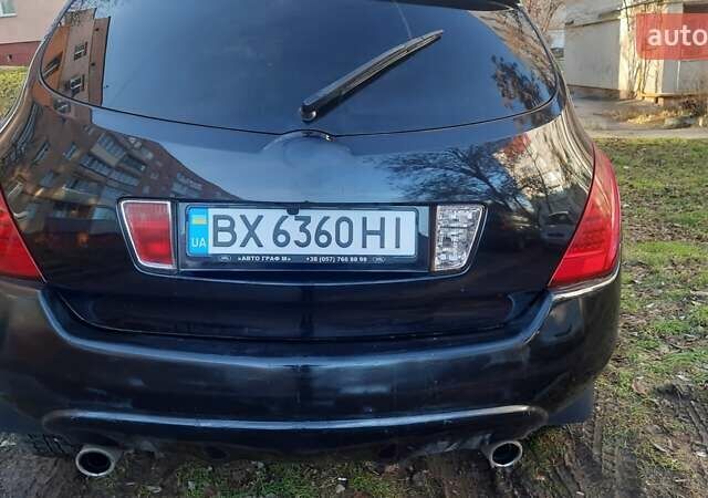 Черный Ниссан Мурано, объемом двигателя 3.5 л и пробегом 228 тыс. км за 6200 $, фото 9 на Automoto.ua