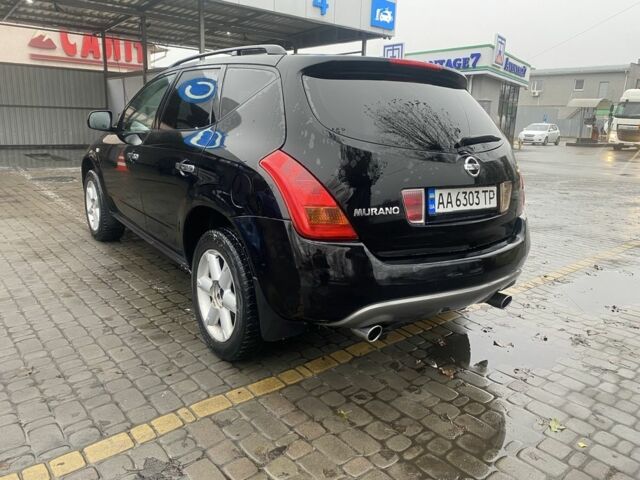 Черный Ниссан Мурано, объемом двигателя 3.5 л и пробегом 317 тыс. км за 6000 $, фото 3 на Automoto.ua